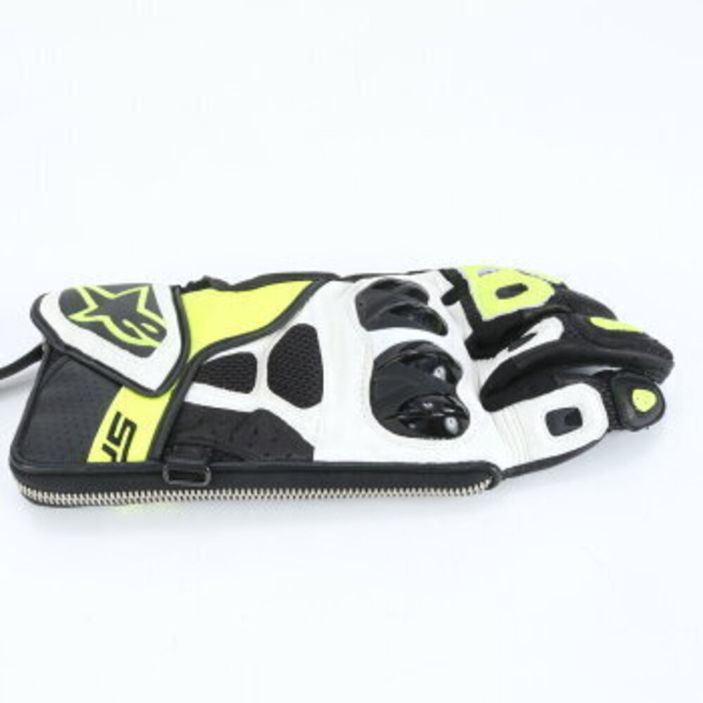 Balenciaga Alpinestars pouch glove leather wallet zip